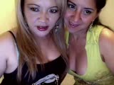 Lesbianas con webcams  en accion hardcore